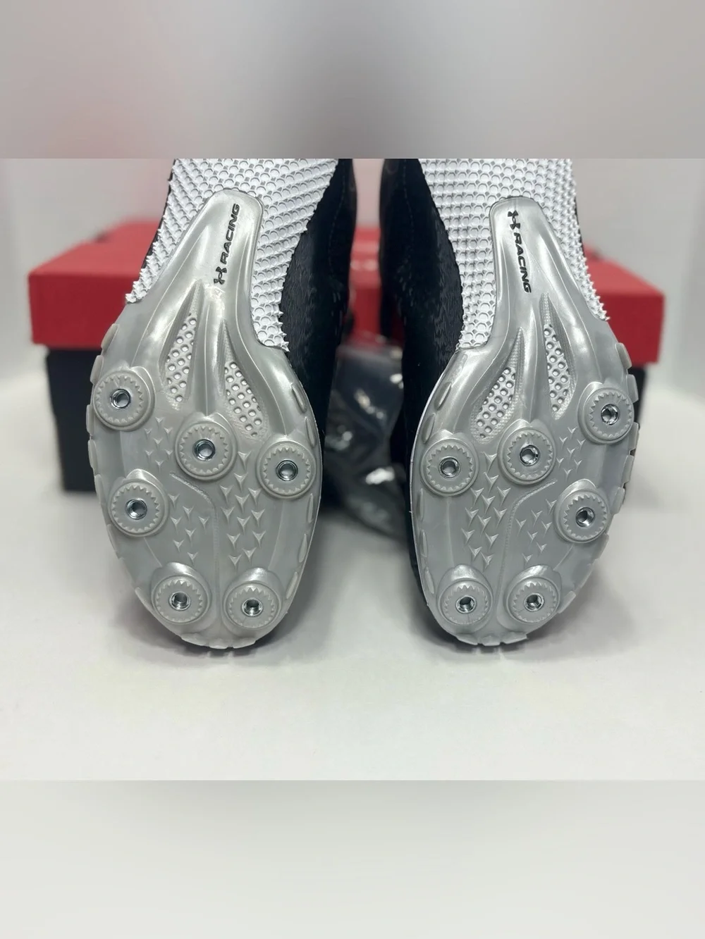 Under Armour Sprint Track Shoes - Black/White
